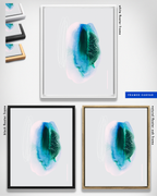 Abstract Wall Art Prints Loose Watercolor Paper & Canvas | Elun