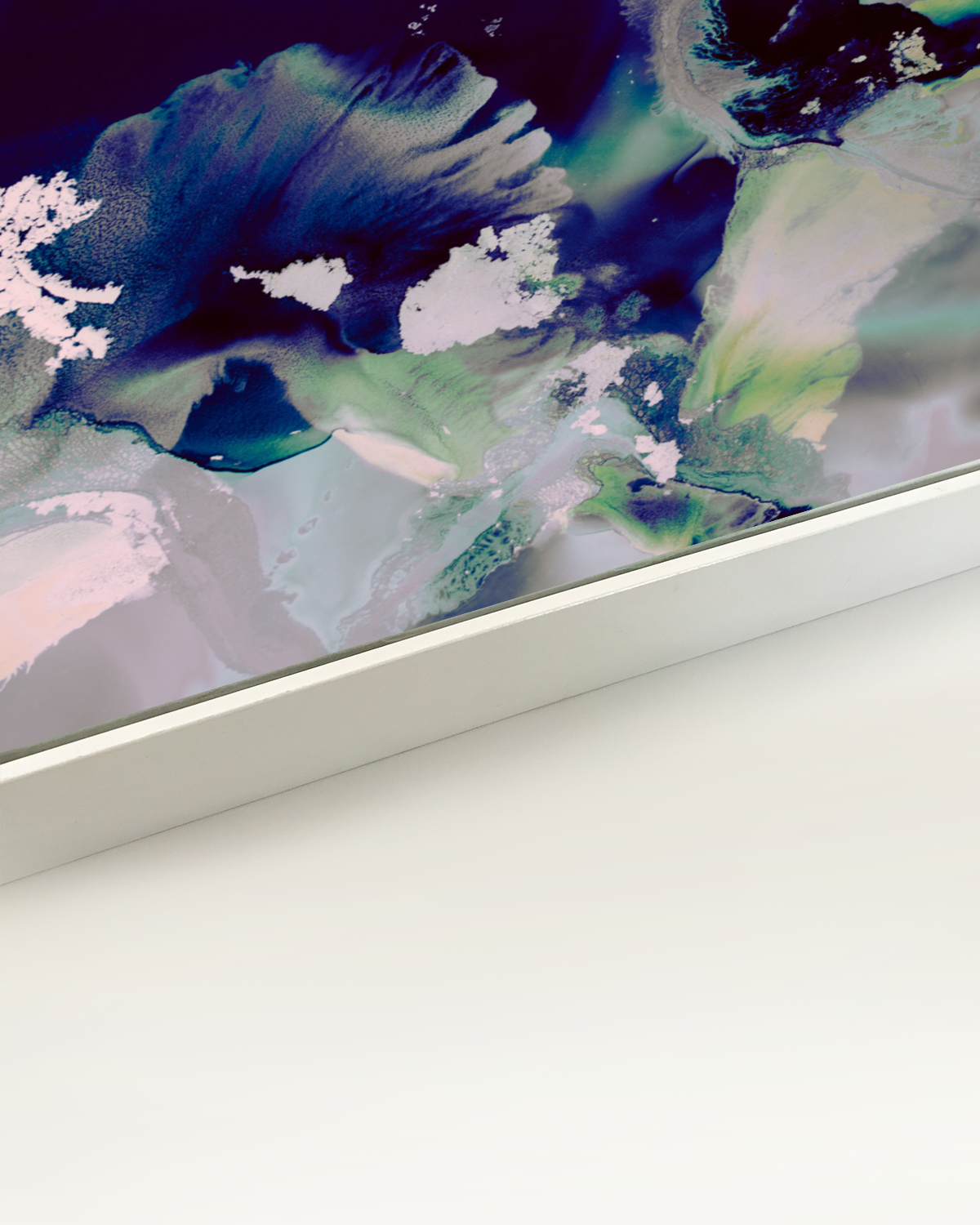 Abstract Wall Art Prints Loose Watercolor Paper & Canvas | Flomse