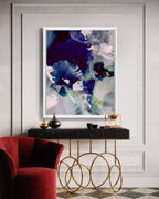 Abstract Wall Art Prints Loose Watercolor Paper & Canvas | Flomse