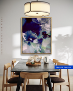 Abstract Wall Art Prints Loose Watercolor Paper & Canvas | Flomse