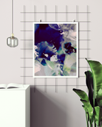 Abstract Wall Art Prints Loose Watercolor Paper & Canvas | Flomse