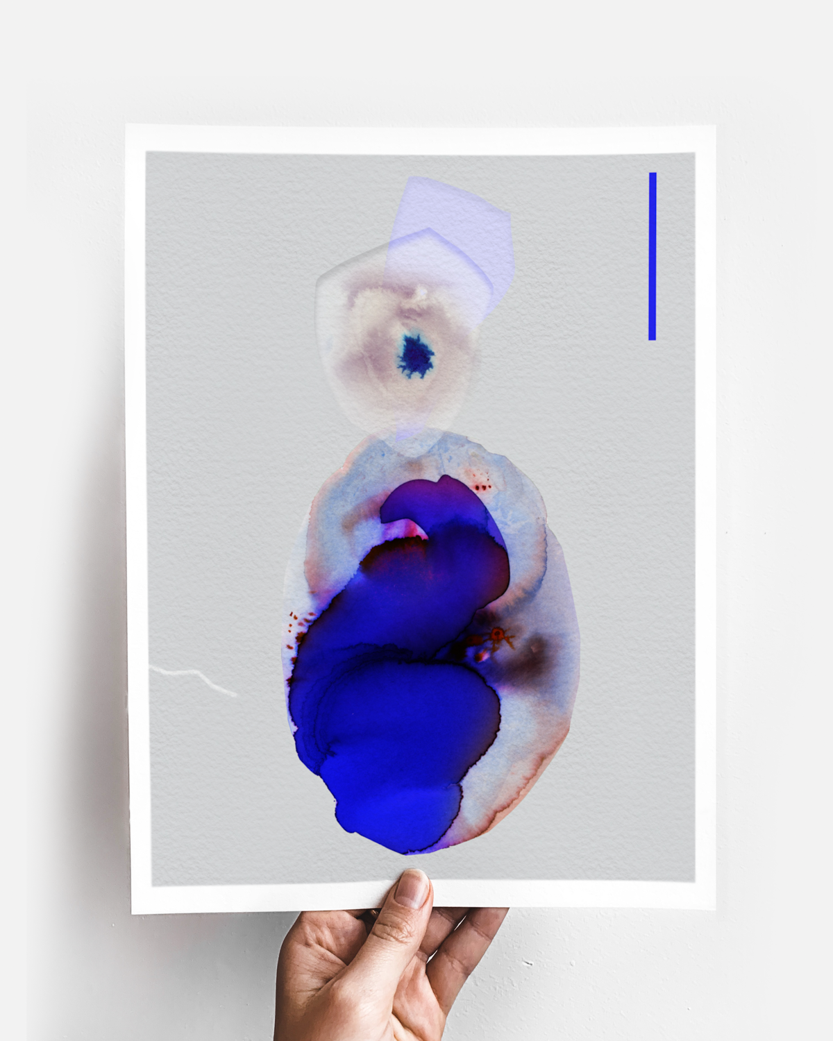 Abstract Wall Art Prints Loose Watercolor Paper & Canvas | Kabalta