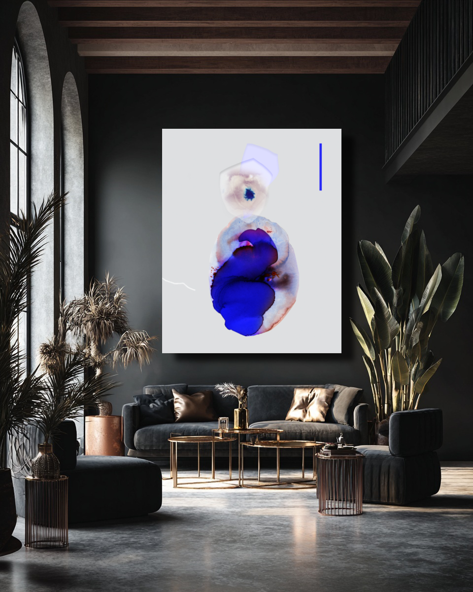 Abstract Wall Art Prints Loose Watercolor Paper & Canvas | Kabalta