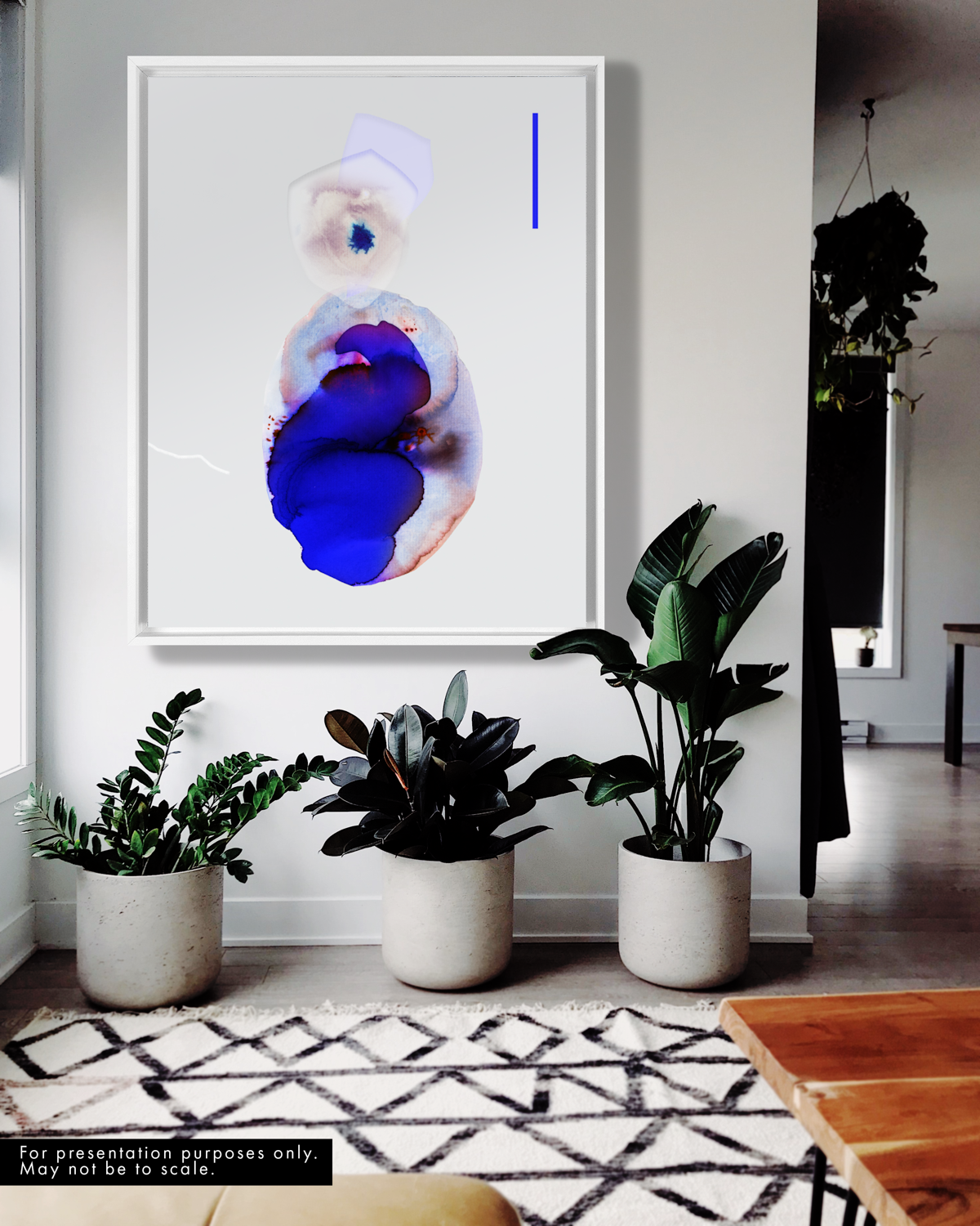 Abstract Wall Art Prints Loose Watercolor Paper & Canvas | Kabalta