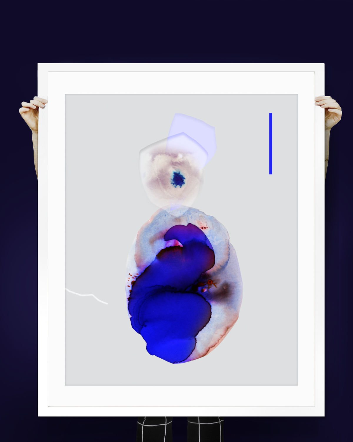 Abstract Wall Art Prints Loose Watercolor Paper & Canvas | Kabalta