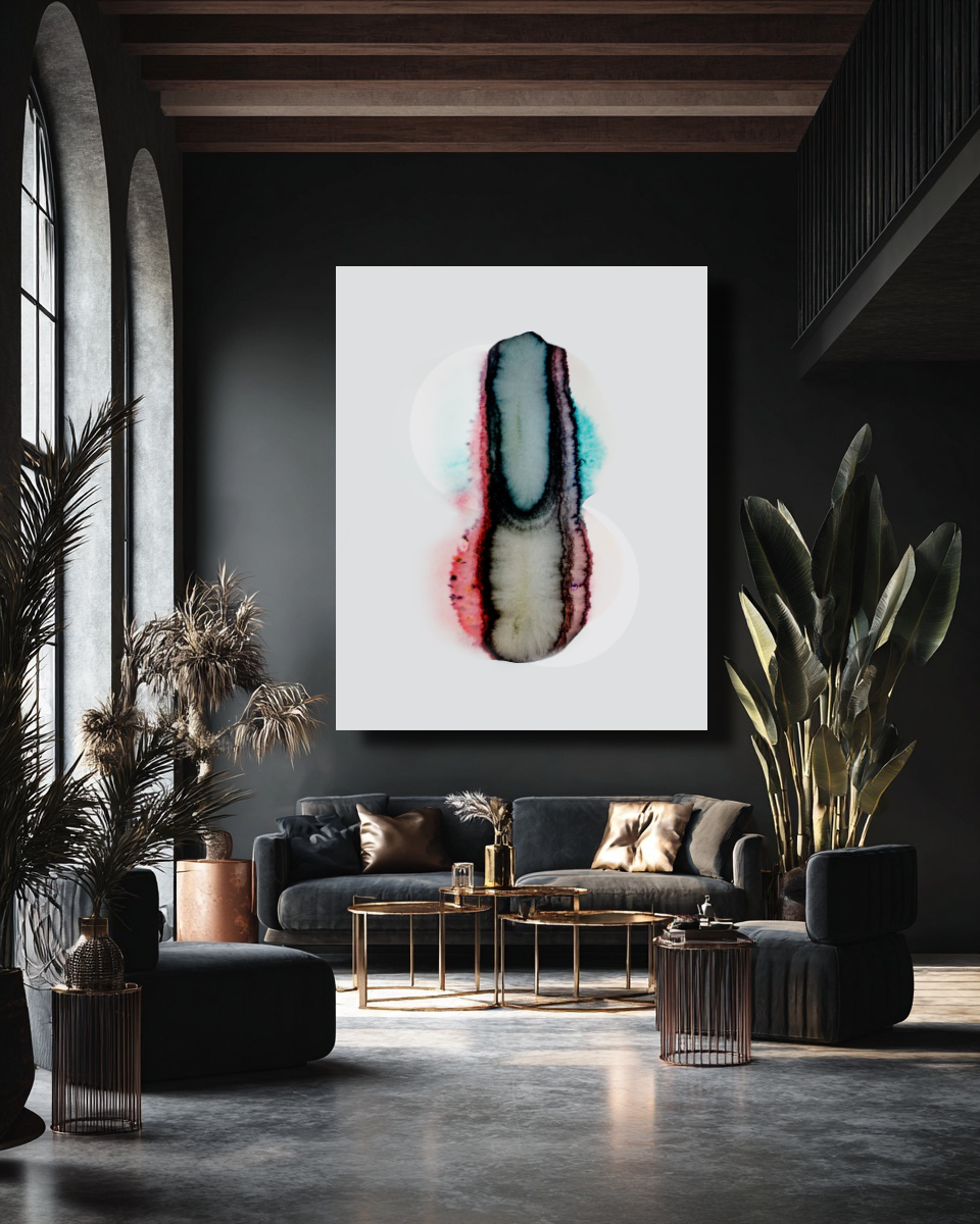 Abstract Wall Art Prints Loose Watercolor Paper & Canvas | Liora