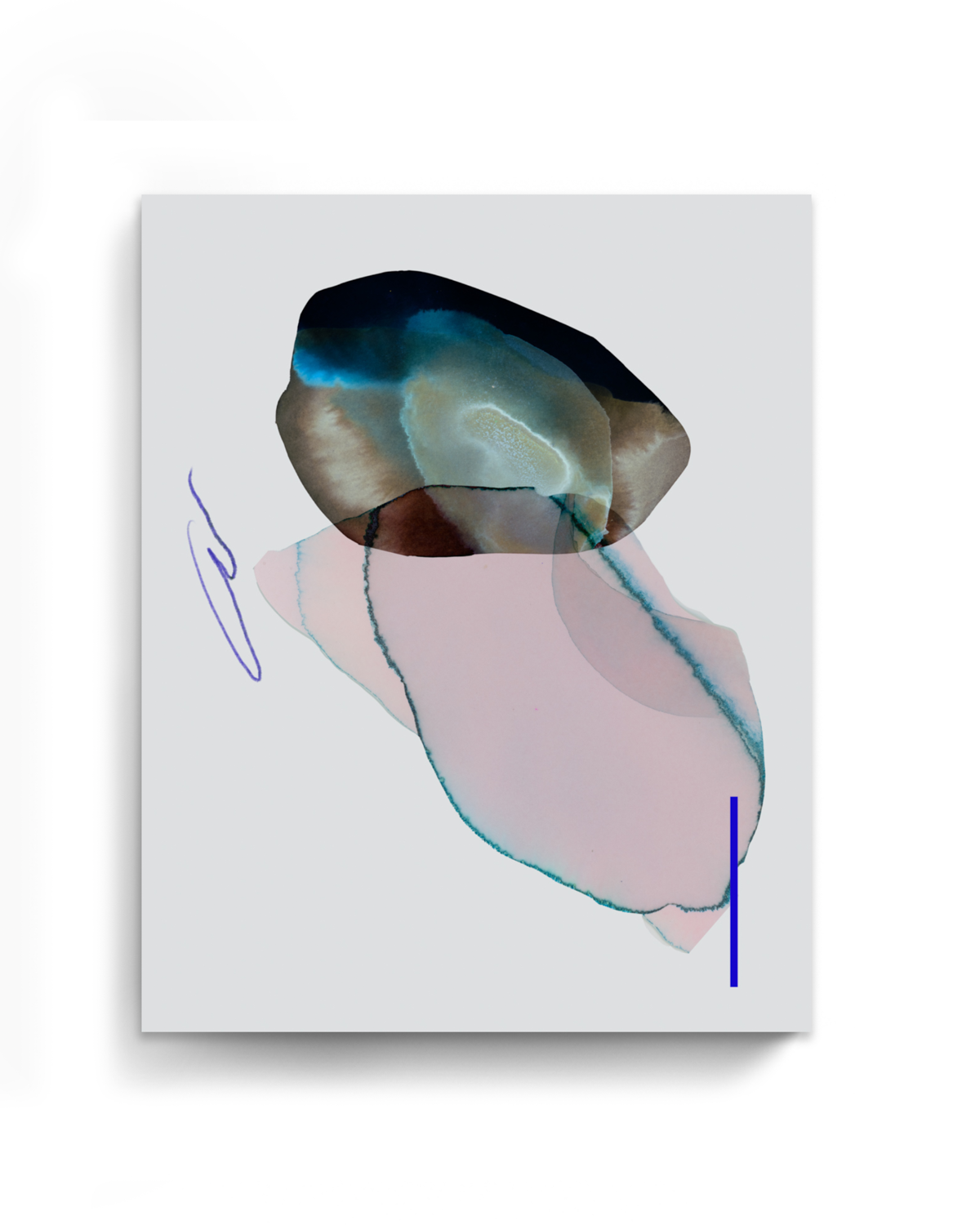 Abstract Wall Art Prints Loose Watercolor Paper & Canvas | Lunora