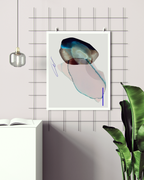 Abstract Wall Art Prints Loose Watercolor Paper & Canvas | Lunora