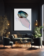 Abstract Wall Art Prints Loose Watercolor Paper & Canvas | Lunora