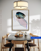 Abstract Wall Art Prints Loose Watercolor Paper & Canvas | Lunora