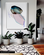 Abstract Wall Art Prints Loose Watercolor Paper & Canvas | Lunora