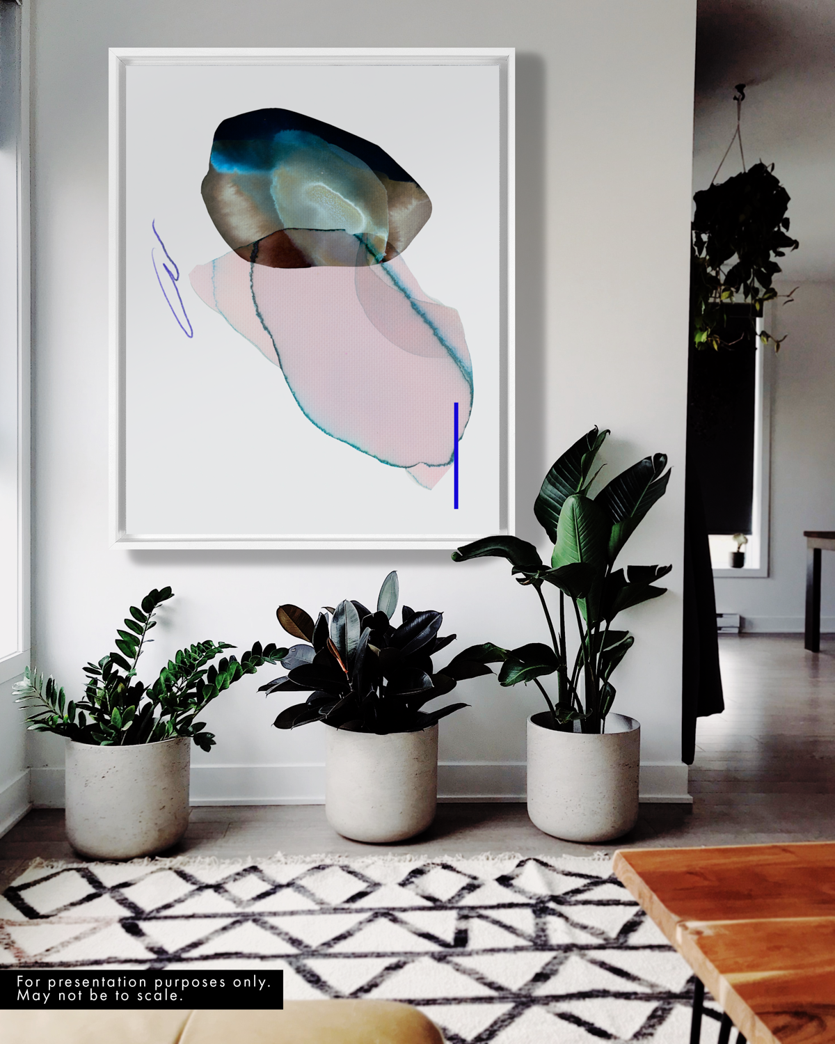 Abstract Wall Art Prints Loose Watercolor Paper & Canvas | Lunora