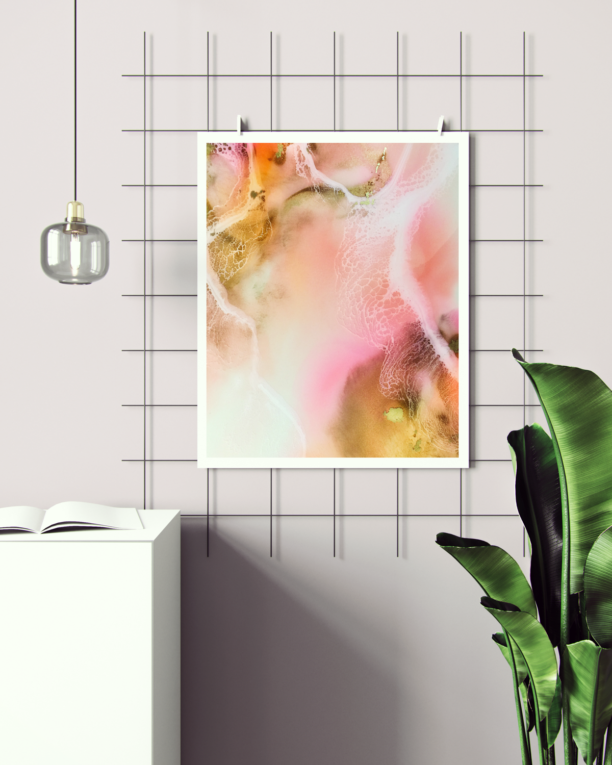 Abstract Wall Art Prints Loose Watercolor Paper & Canvas | Margaritta