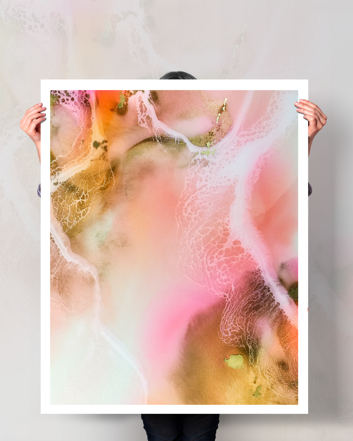 Abstract Wall Art Prints Loose Watercolor Paper & Canvas | Margaritta