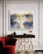Landscape Wall  Art Prints Loose Abstract Watercolor Paper & Canvas | Marsh
