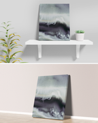 Landscape Wall  Art Prints Loose Abstract Watercolor Paper & Canvas | Milky