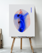 Abstract Wall Art Prints Loose Watercolor Paper & Canvas | Nefreta