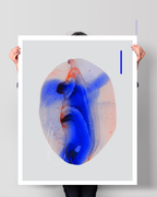 Abstract Wall Art Prints Loose Watercolor Paper & Canvas | Nefreta