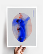 Abstract Wall Art Prints Loose Watercolor Paper & Canvas | Nefreta