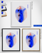 Abstract Wall Art Prints Loose Watercolor Paper & Canvas | Nefreta