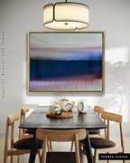 Landscape Wall  Art Prints Loose Abstract Watercolor Paper & Canvas | New England Dawn 2