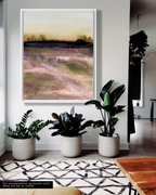 Landscape Wall Art Prints Loose Abstract Watercolor Paper & Canvas | New England Marsh 5