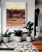 Landscape Wall Art Prints Loose Abstract Watercolor Paper & Canvas | New England Marsh 6