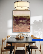 Landscape Wall Art Prints Loose Abstract Watercolor Paper & Canvas | New England Marsh 6