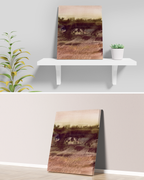 Landscape Wall Art Prints Loose Abstract Watercolor Paper & Canvas | New England Marsh 6