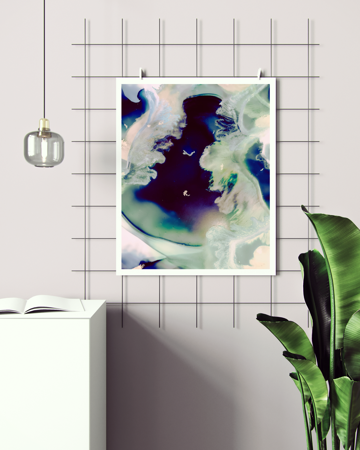 Abstract Wall Art Prints Loose Watercolor Paper & Canvas | Omnia