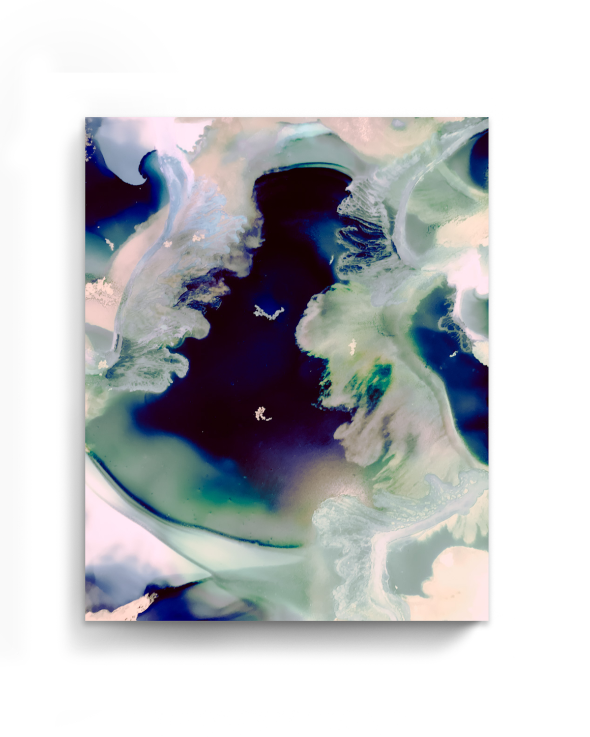 Abstract Wall Art Prints Loose Watercolor Paper & Canvas | Omnia