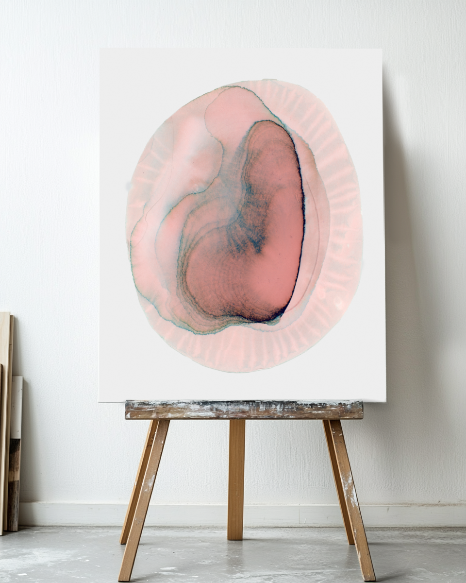 Abstract Wall Art Prints Loose Watercolor Paper & Canvas | Orelis