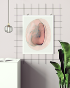 Abstract Wall Art Prints Loose Watercolor Paper & Canvas | Orelis