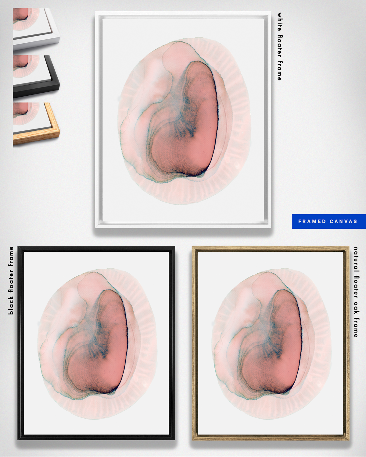 Abstract Wall Art Prints Loose Watercolor Paper & Canvas | Orelis