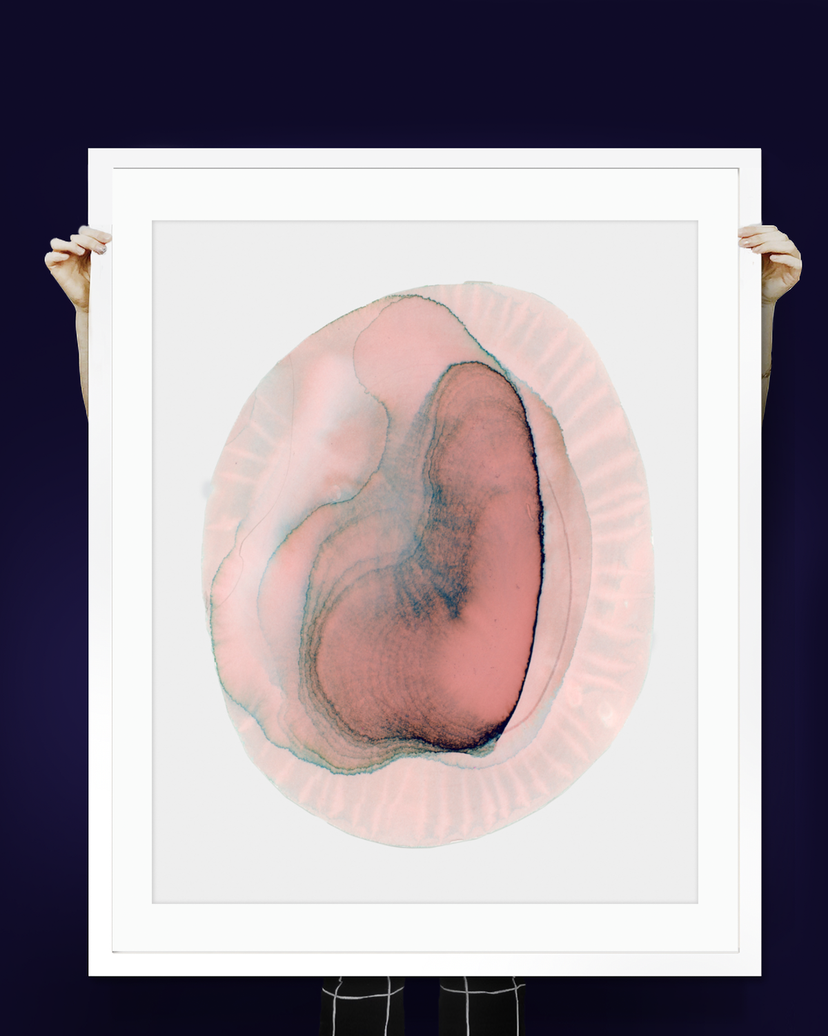 Abstract Wall Art Prints Loose Watercolor Paper & Canvas | Orelis