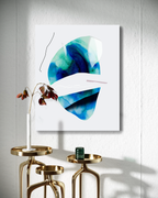 Abstract Wall Art Prints Loose Watercolor Paper & Canvas | Ostir