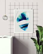 Abstract Wall Art Prints Loose Watercolor Paper & Canvas | Ostir