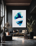 Abstract Wall Art Prints Loose Watercolor Paper & Canvas | Ostir