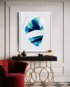 Abstract Wall Art Prints Loose Watercolor Paper & Canvas | Ostir
