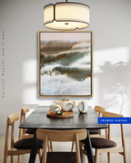 Landscape Wall  Wal Art Prints Loose Abstract Watercolor Paper & Canvas | Pole