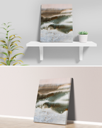 Landscape Wall  Wal Art Prints Loose Abstract Watercolor Paper & Canvas | Pole