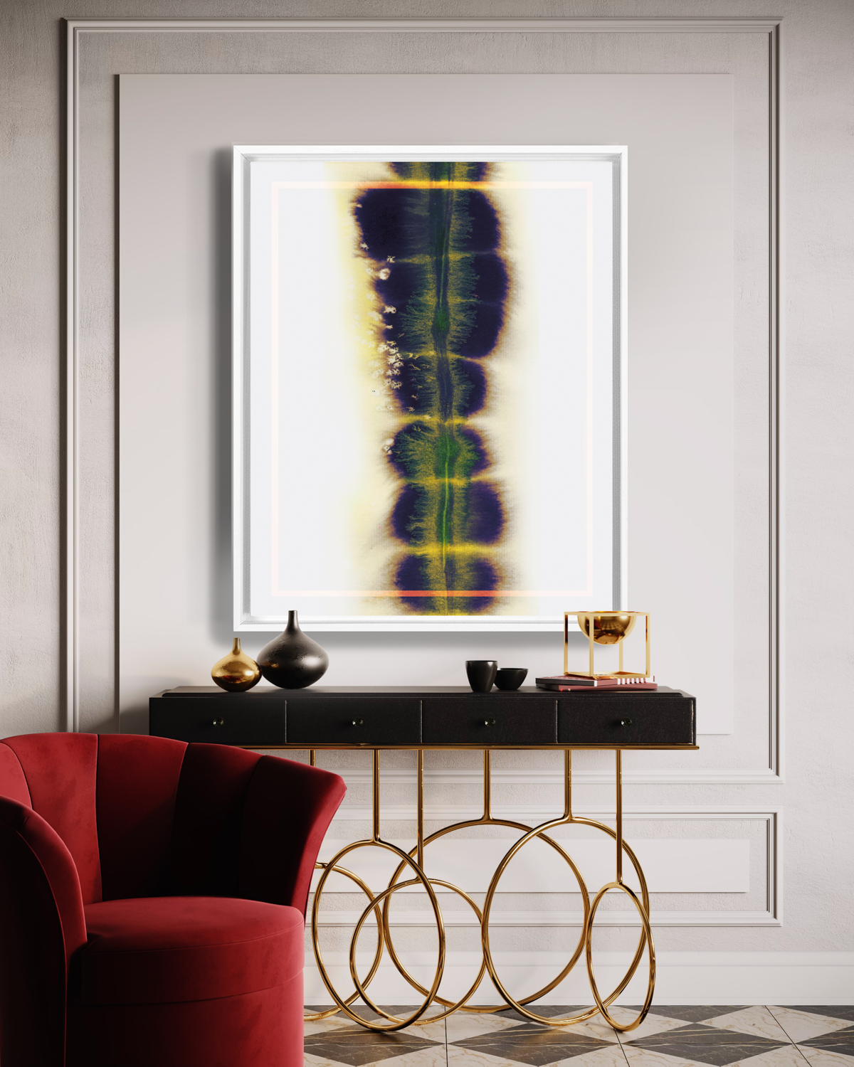 Abstract Wall Art Prints Loose Watercolor Paper & Canvas | Savella