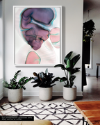 Abstract Wall Art Prints Loose Watercolor Paper & Canvas | Soulle