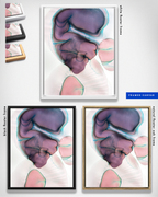 Abstract Wall Art Prints Loose Watercolor Paper & Canvas | Soulle