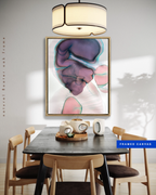Abstract Wall Art Prints Loose Watercolor Paper & Canvas | Soulle