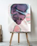 Abstract Wall Art Prints Loose Watercolor Paper & Canvas | Soulle