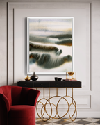 Landscape Wall Art Prints Loose Abstract Watercolor Paper & Canvas | Sunny
