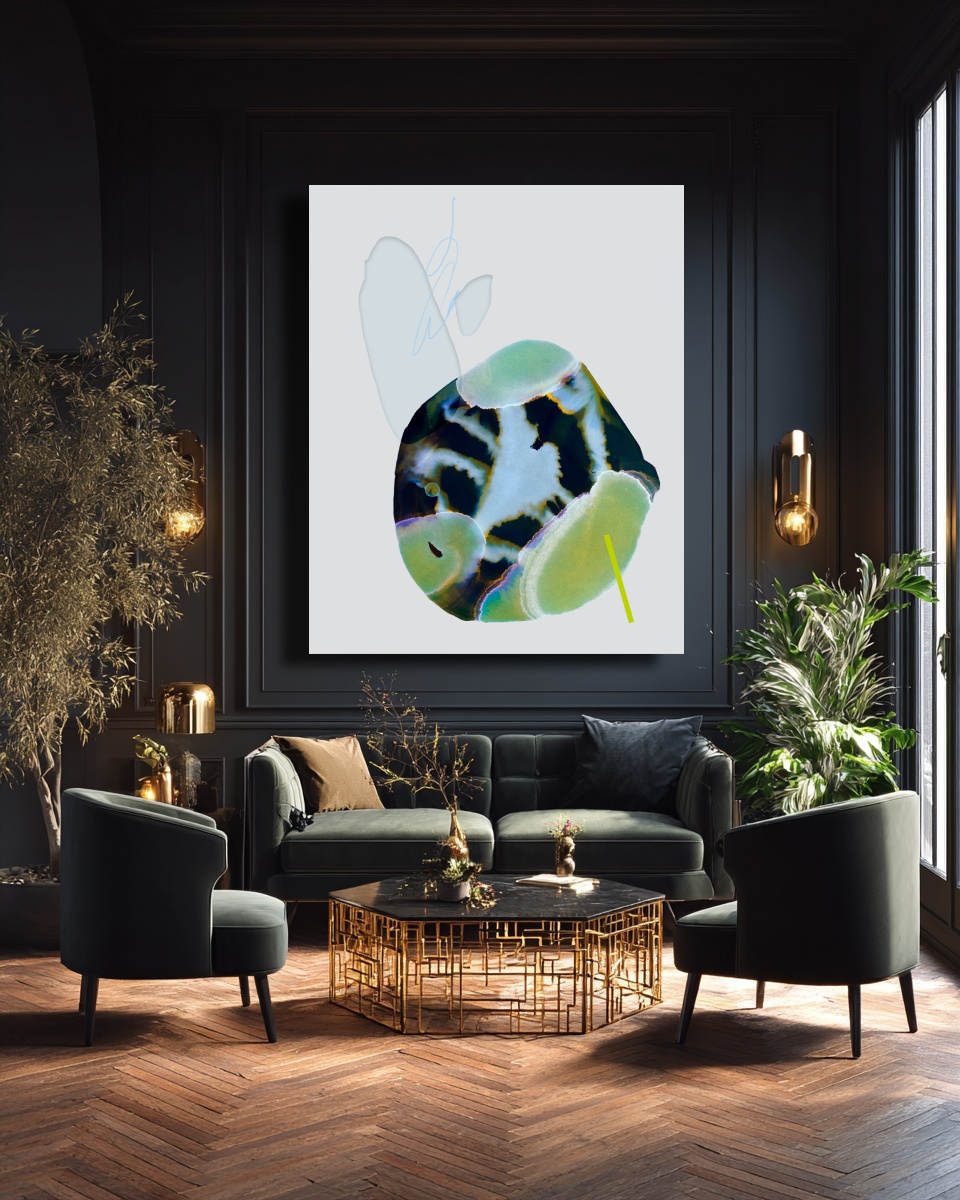 Abstract Wall Art Prints Loose Watercolor Paper & Canvas | Svet