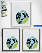 Abstract Wall Art Prints Loose Watercolor Paper & Canvas | Svet