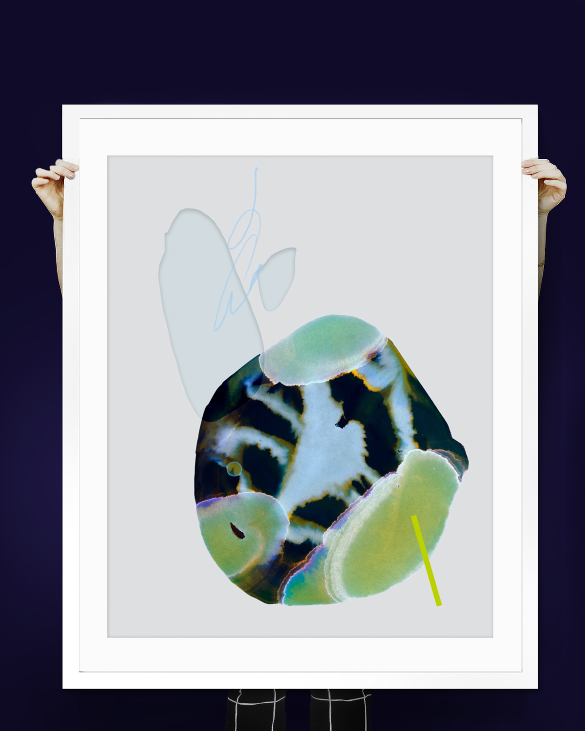 Abstract Wall Art Prints Loose Watercolor Paper & Canvas | Svet